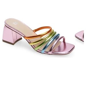 Be proud Fenix slide sandals Women 11/ Men 9